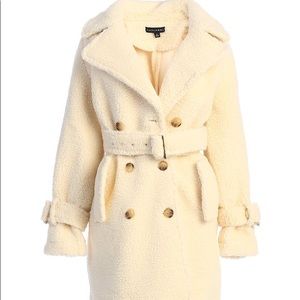 JLuxLabel Ivory Roxanna Coat